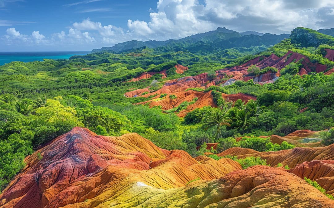 La vallée des couleurs Nature Park – île Maurice