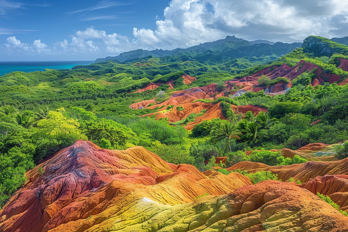 La vallée des couleurs Nature Park – île Maurice