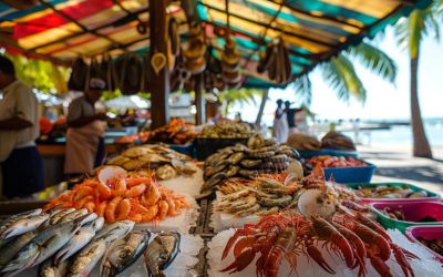 Les incontournables marchés de fruits de mer à l’Île Maurice