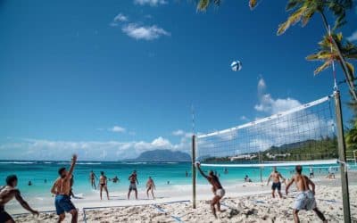 Strandsport auf Mauritius: aktiv am Lagunenrand