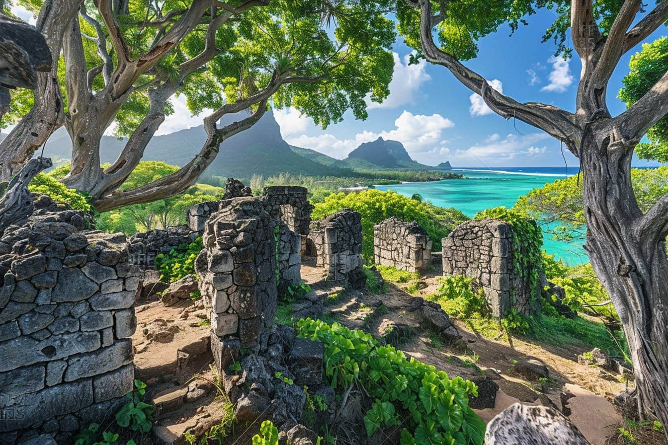 Sur les traces du passé : Ruines historiques de l’île Maurice