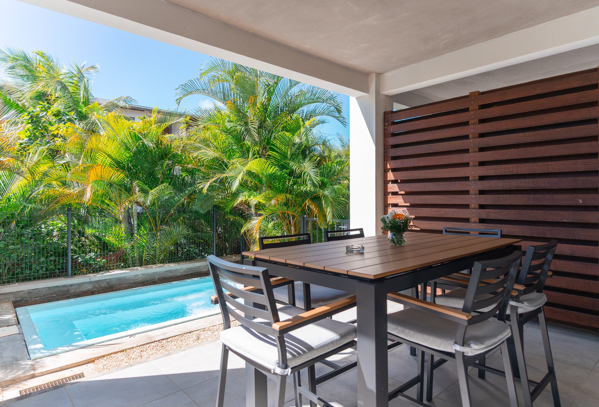Appart-hôtel 2 chambres avec piscine privée