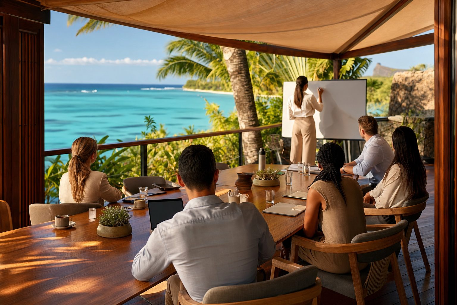 Séminaire & team building à l'île Maurice — Le Mandala Moris, île Maurice